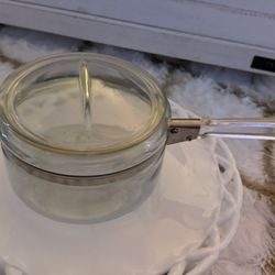 Vintage Pyrex Flameware 2-Quart Saucepan & Lid 