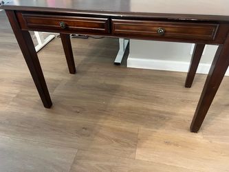 Cherry wood desk