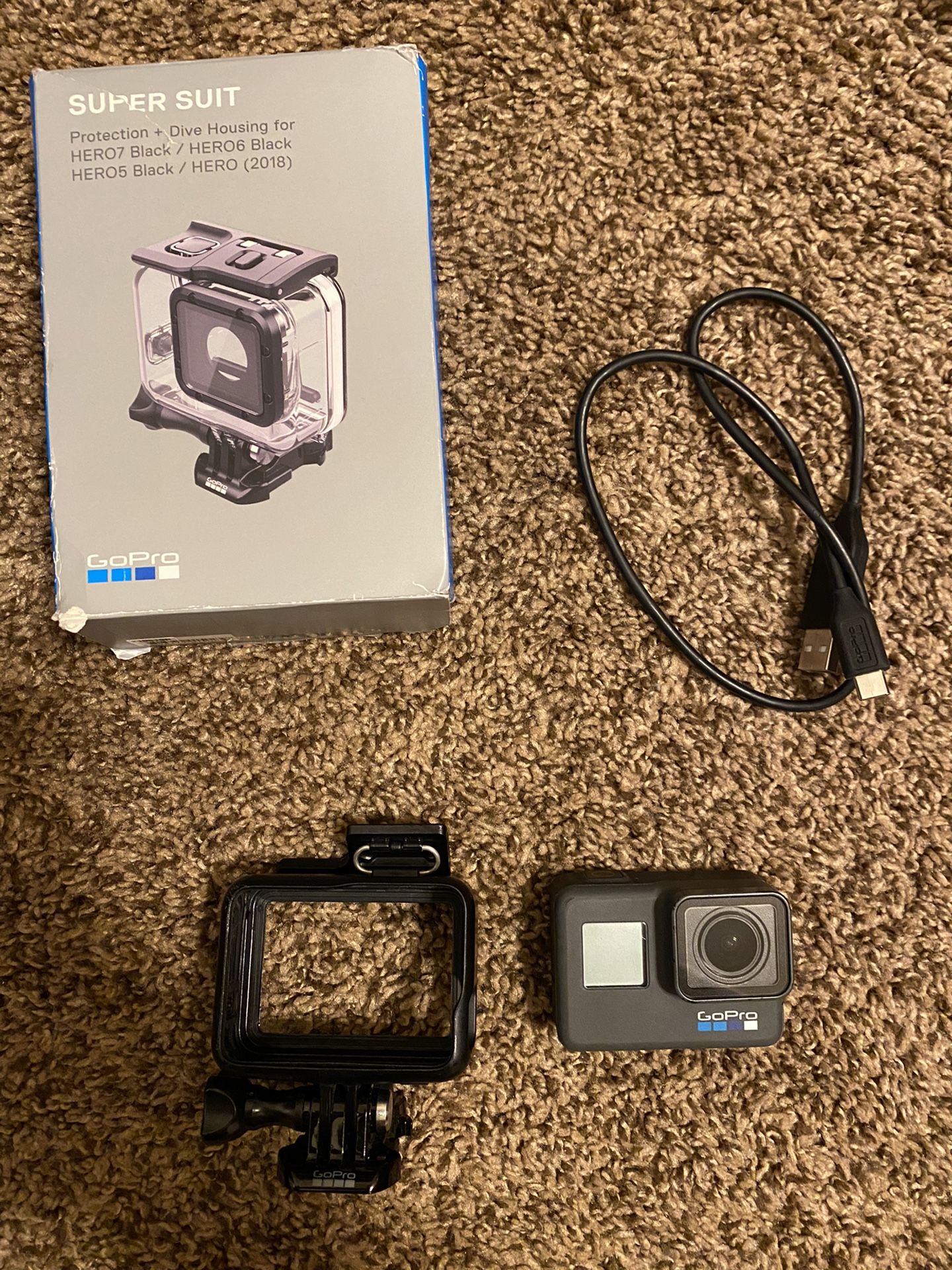 Gopro Hero 6 Black + Super Suit