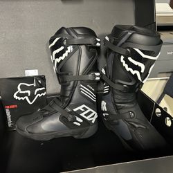 Fox Motorcycle Boots Never Used NEW IN BOX