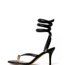 Cult of Coquette Medusa Vegan Snake Thong Heels (10)
