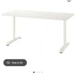 ‼️ IKEA BEKANT Adjustable Desk • Like New • Assembled