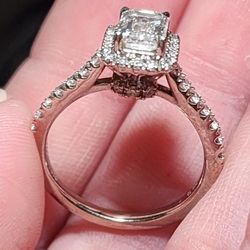 💍Diamond Engagement Ring 1 3/8  CCTW 14KW GOLD