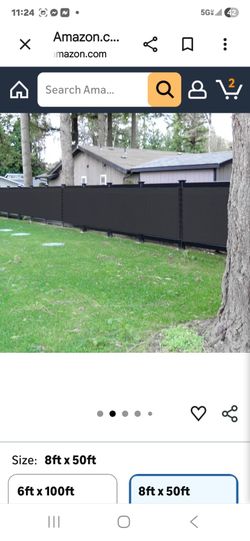 Privacy Screen 8ft x 50ft