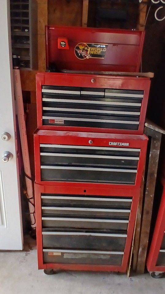 Craftsman Toolbox WITH Tools