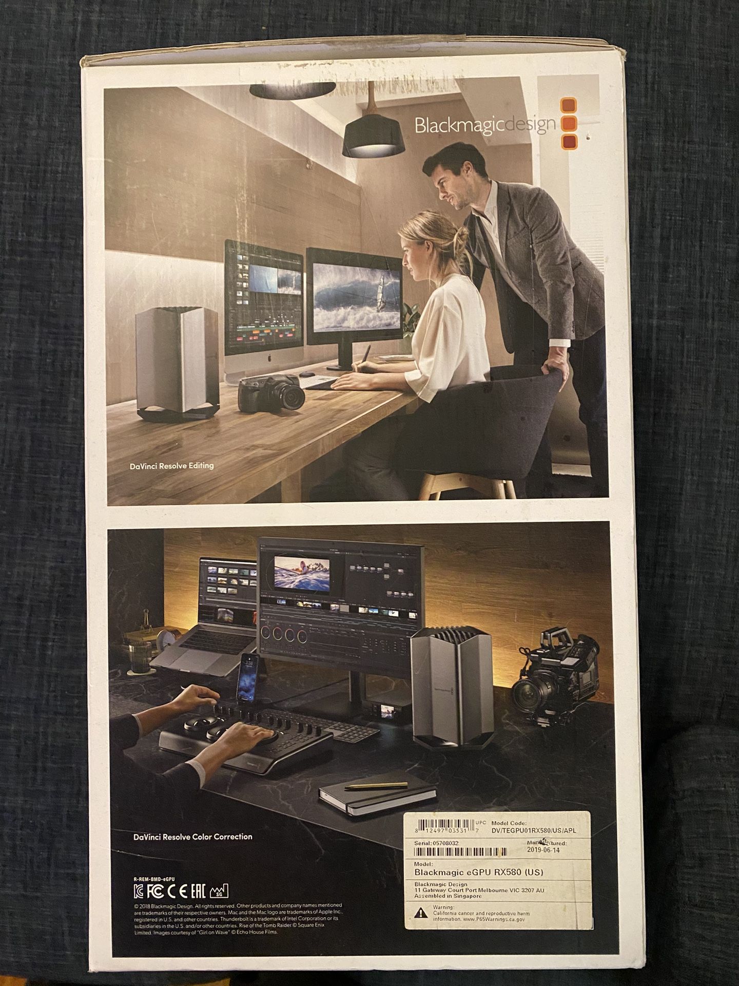 Blackmagic eGPU Thu