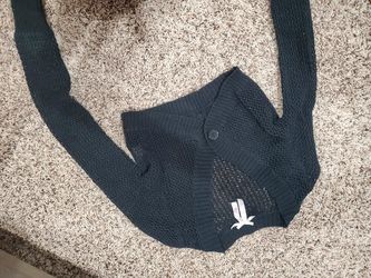 Derek heart long sleeve cropped cardigan