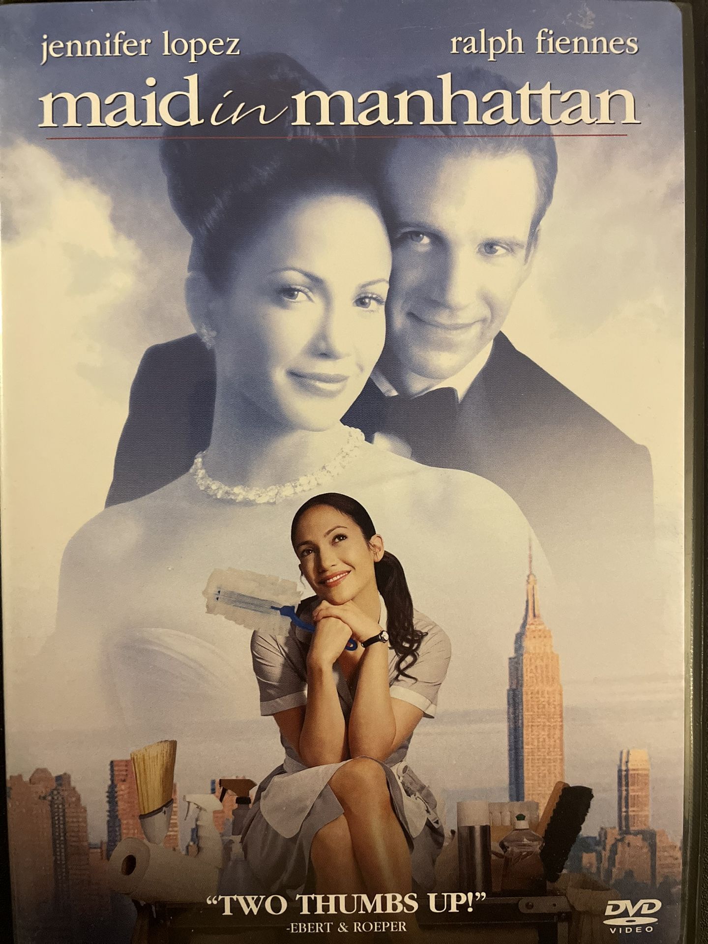 MAID In MANHATTAN Widescreen + Full-Screen Editions (DVD-2002) Jennifer Lopez!