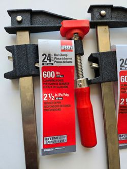 Bessey 24" Clamp set X5
