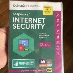 Kaspersky Lab Anti-Virus Protection PC Computer Security Software NEW