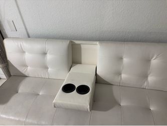 White couch
