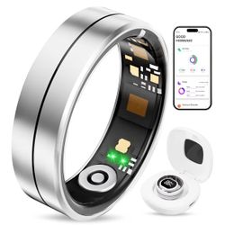 Smart Ring,Fitness Tracker w Sleep Monitoring Heart Rate,blood oxygen,waterproof, #11