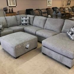 3 Pieces Sectional Financing Available By Ashley 