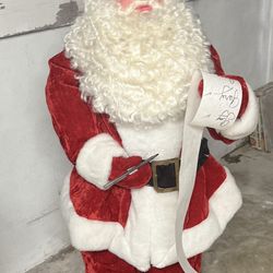 Large Vintage Motion Santa 
