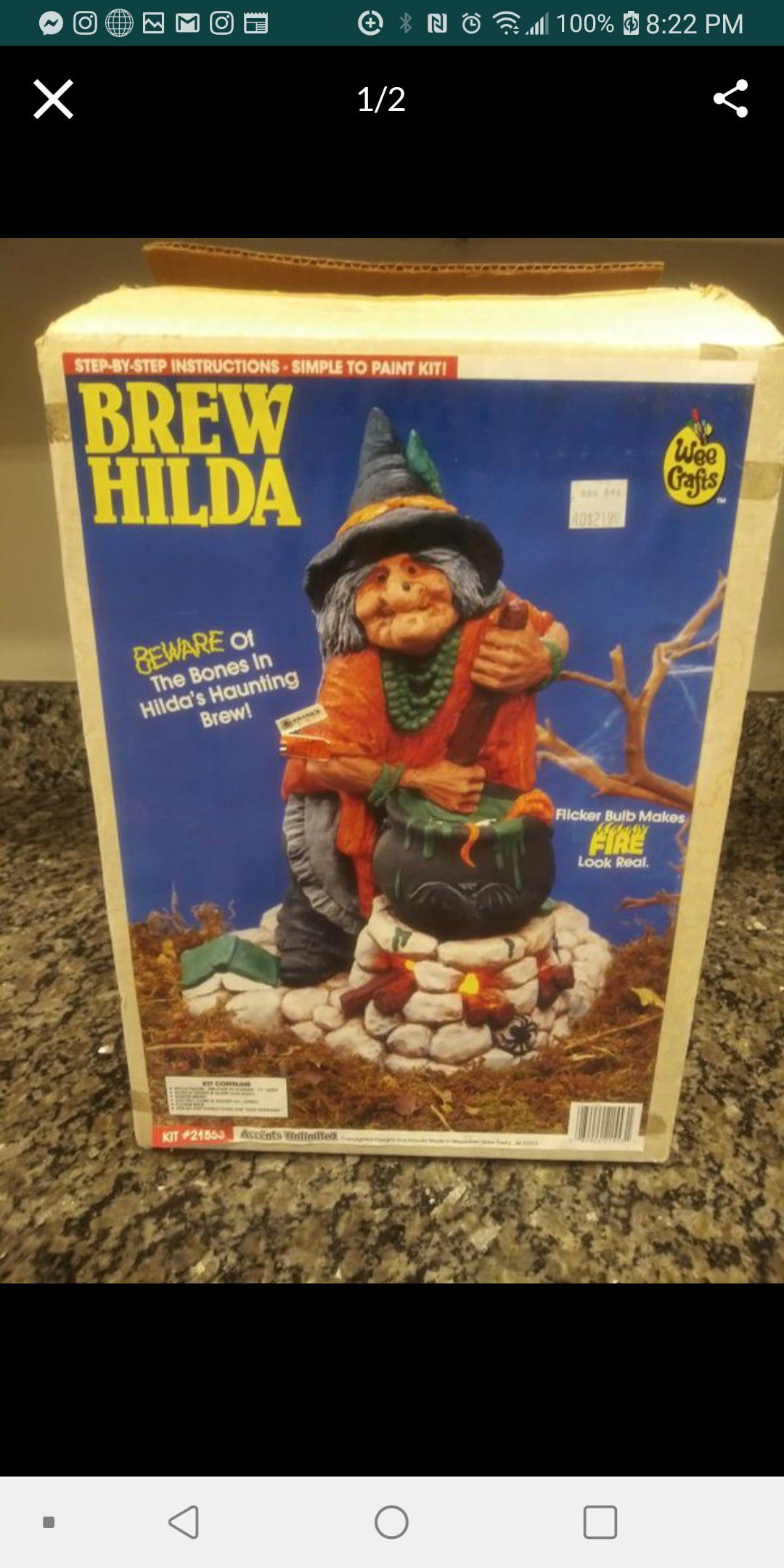 Brew Hilda Halloween paint kit