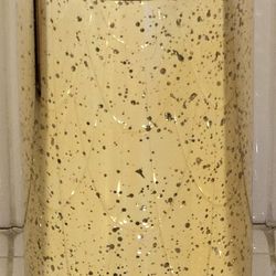 Gold Mercury Glass Flower Vase 