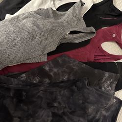 Lululemon And Nike Athletic Wear