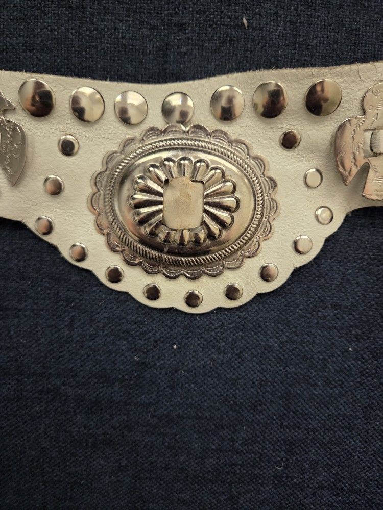 🔥VINTAGE ...THUNDERBIRD CORSET CHONCO BELT