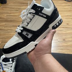 LV TRAINER  DENIM NOIR