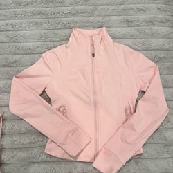 Size 4 Lululemon Jacket With Leggings 