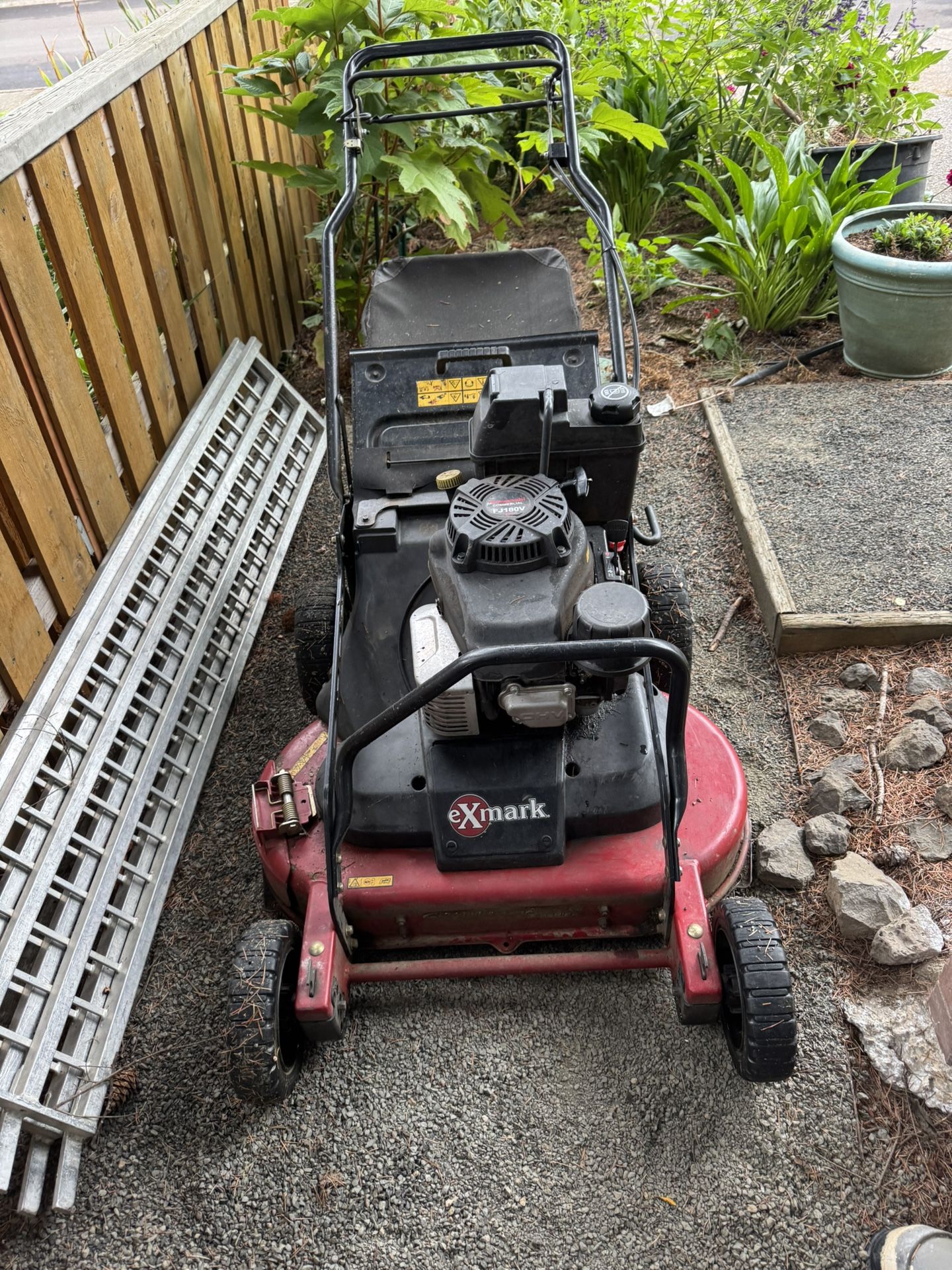 30” Commercial Exmark Lawn Mower