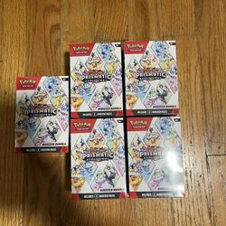Fs/Ft Prismatic Evolutions Booster Bundles