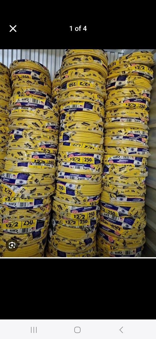 New Romex Wire 12/2