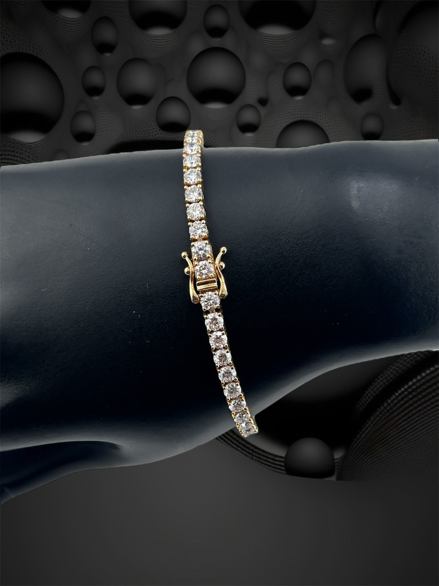 Tennis Bracelet In 14k White Gold Bracelet