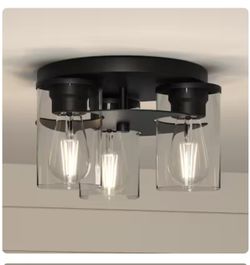 3 Light Flush Mount