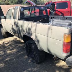 Nissan 4 x 4, five speed six cylinder