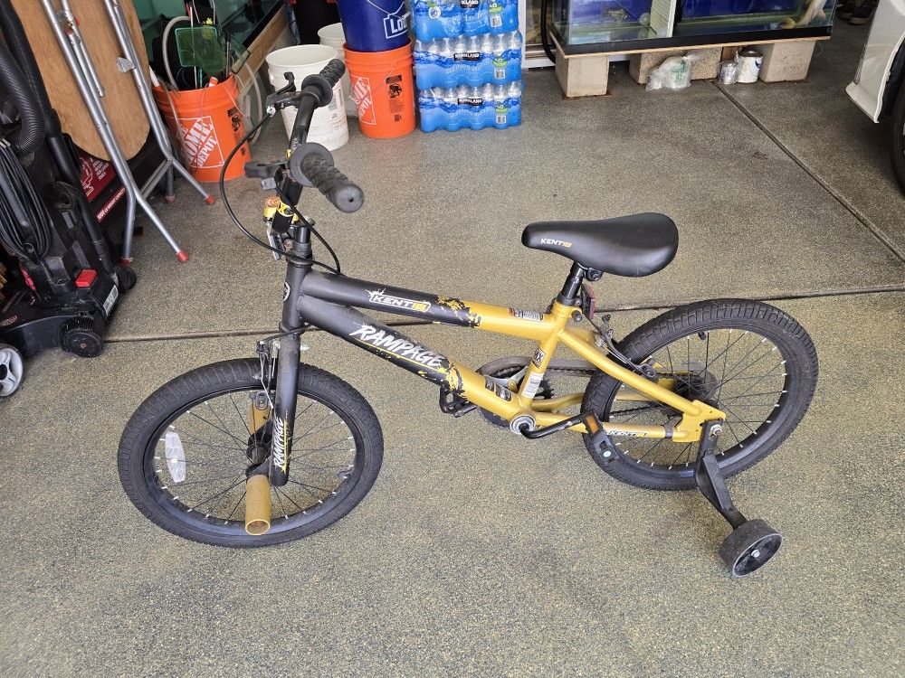 Young kids bicycle.