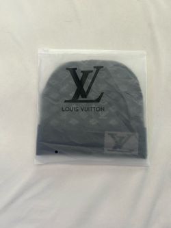 Louis Viutton black and grey beanie