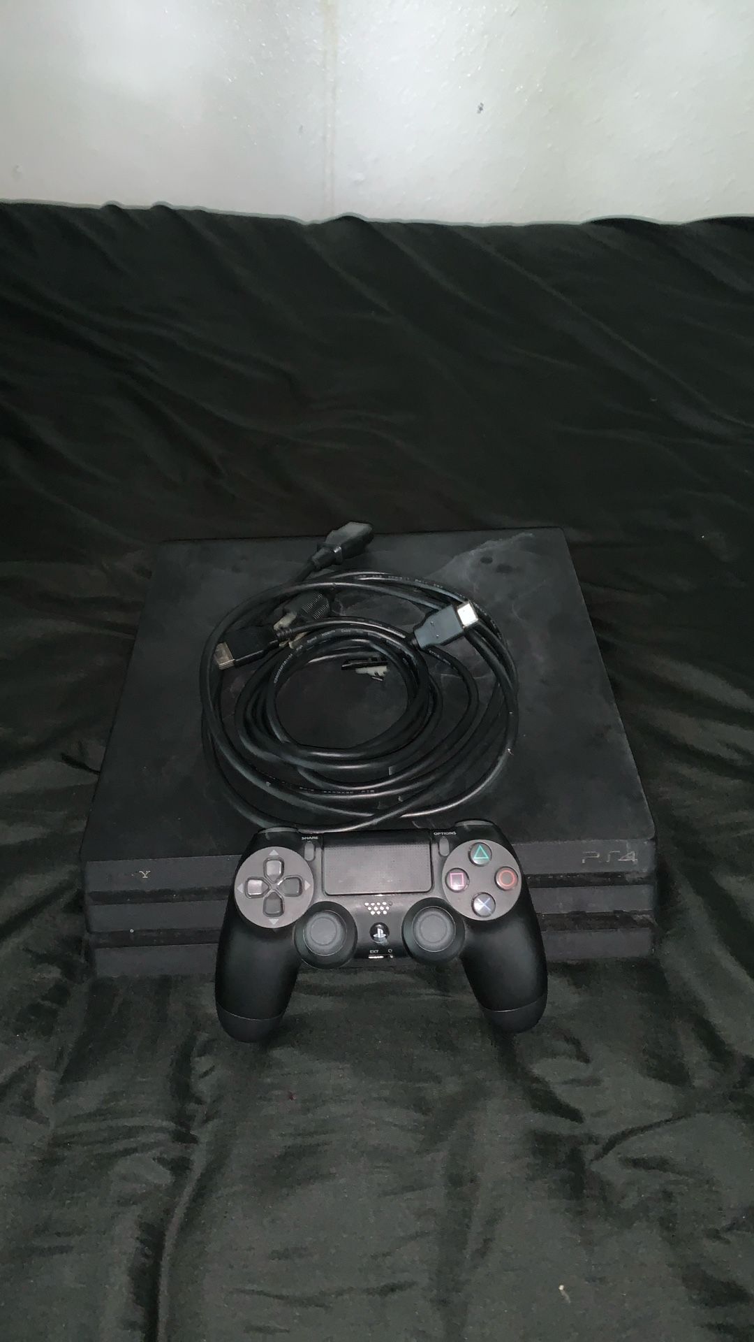 PS4 Pro With controller .