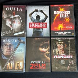 DVD Horror Lot Of 6