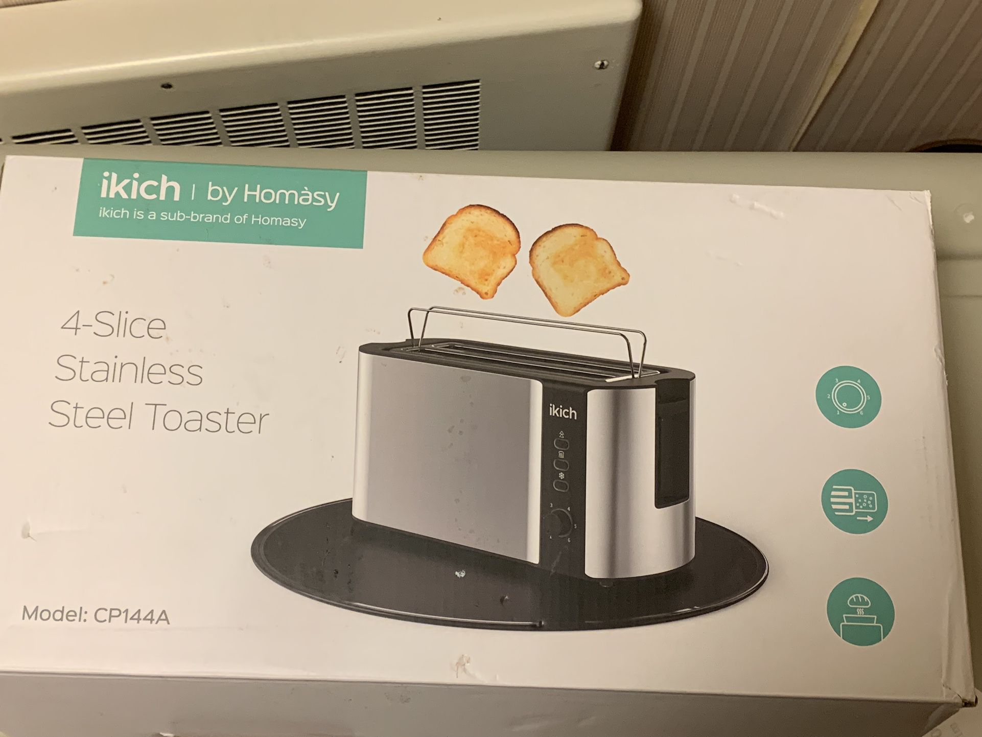 Ikich 4 slice Toaster