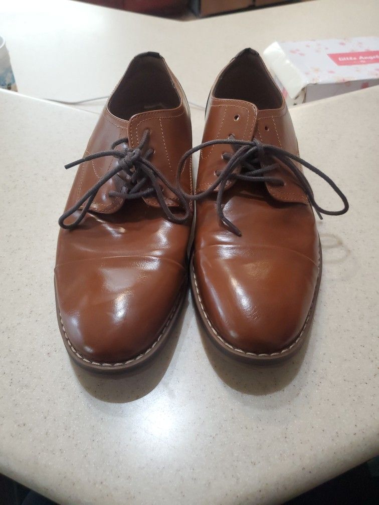 Brown Men Shoes .. Size 8