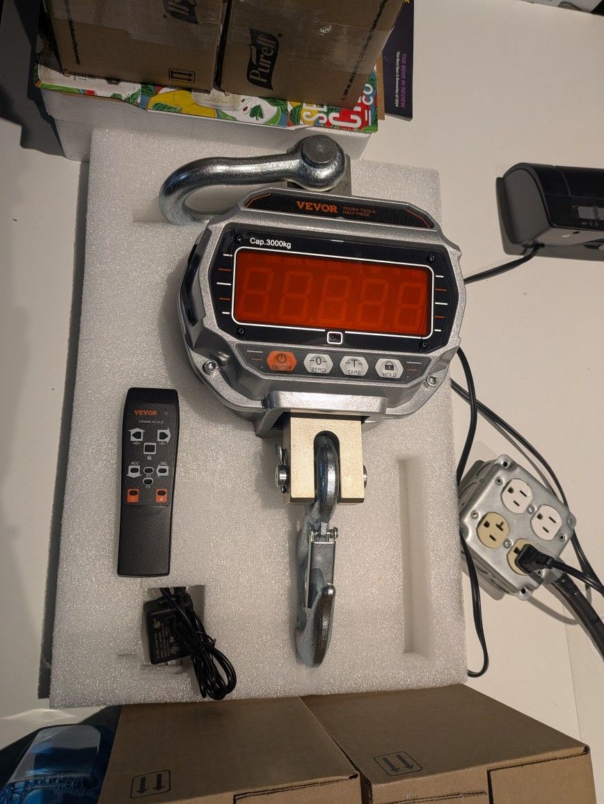 Crane Scale/Hanging Scale 6000lb