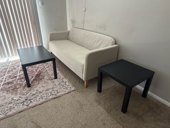IKEA Cream Fabric Sofa