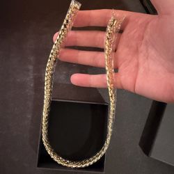 14k Gold Plated Cuban Chain (10mm)