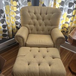 Chair and Ottoman