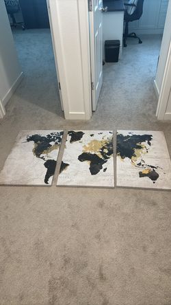 Map Wall Art