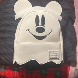 Ghost Mikey Glows In The Dark Disney Loungefly