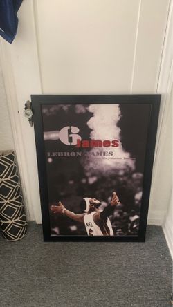 LeBron James Miami Heat Picture and frame