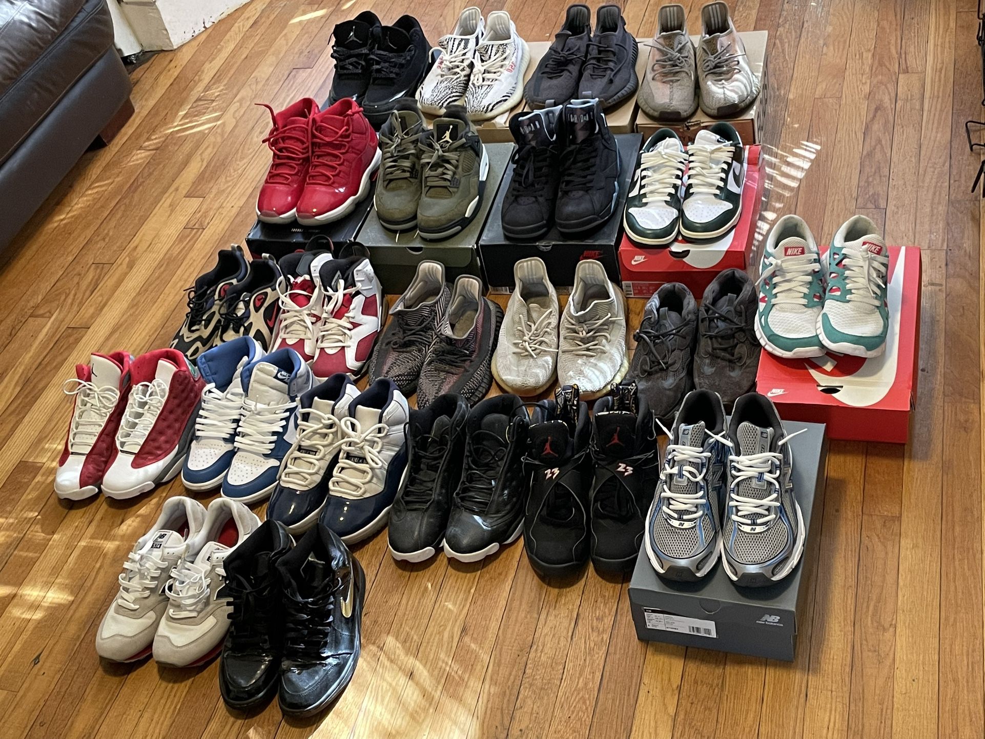 Jordan’s, Yeezy, Nike, New Balance For Sale