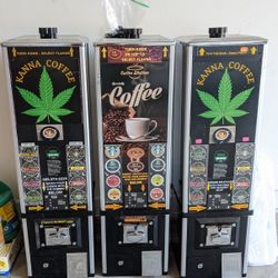 3 K Cup Coin Operated Mechanical Vending Machines