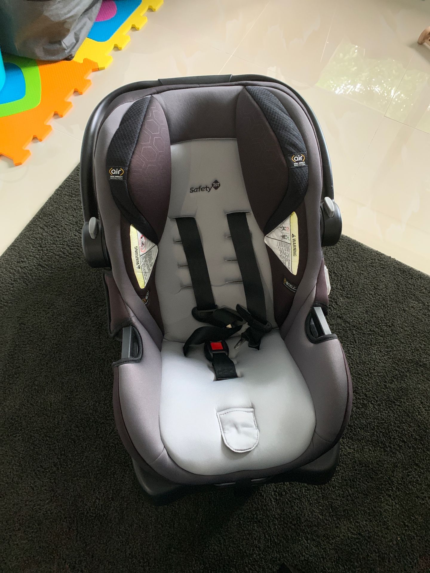 clean clean clean safety first baby car seat 0-12 m