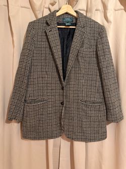 Lauren Ralph Lauren Houndstooth Blazer