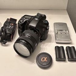 Sony a77 | 24MP DSLR incl Sony 16-50mm f2.8 Lens | Excellent Condition 