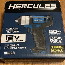 Hercules Compact Inpact Wrench 12V