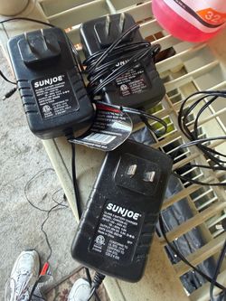 Sunjoe Mower Charger